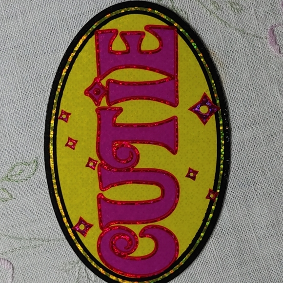 ♦️3 for $15 Y2K Vintage Holographic Cutie Sticker - Picture 3 of 11
